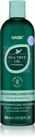 HASK Tea Tree Oil & Rosemary δροσιστικό μαλακτικό για ξηρό και κνησμώδες δέρμα της κεφαλής