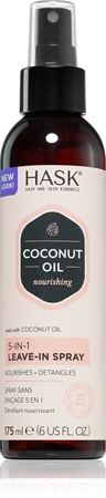 HASK Monoi Coconut Oil bezoplachový sprej pro lesk a hebkost vlasů