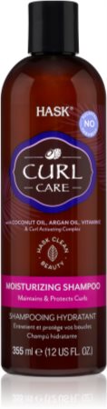 HASK Curl Care shampoing hydratant pour cheveux bouclés et frisés