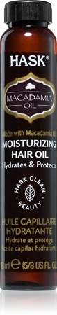 HASK Macadamia Oil Fuktgivande olja för glansigt och mjukt hår