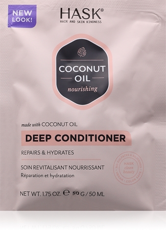 HASK Monoi Coconut Oil après-shampoing revitalisant pour des cheveux brillants et doux