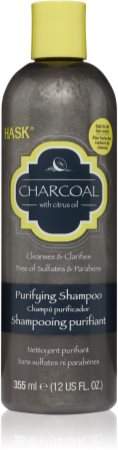 HASK Charcoal with Citrus Oil čisticí šampon pro obnovu pokožky hlavy