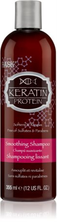 HASK Keratin Protein kisimító sampon sérült, vegyileg kezelt hajra