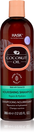 HASK Monoi Coconut Oil Pflegeshampoo für glänzendes und geschmeidiges Haar
