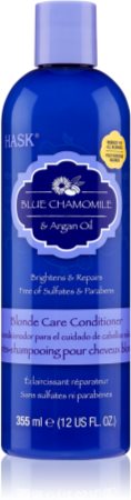 HASK Blue Chamomile & Argan Oil Tönungsconditioner für blonde Haare
