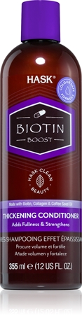 HASK Biotin Boost après-shampoing fortifiant pour le volume des cheveux