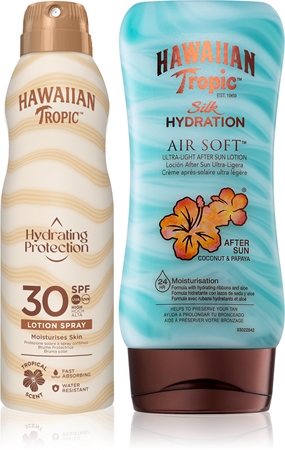 Hawaiian Tropic Hydrating Protection ensemble