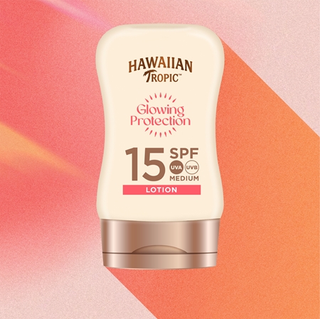 Hawaiian Tropic Glowing Protection Mini crème solaire SPF 15