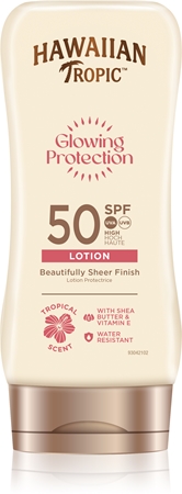 Hawaiian Tropic Glowing Protection Lotion Bräunungsmilch SPF 50+