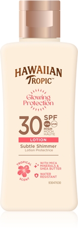 Hawaiian Tropic Glowing Protection Sunscreen Lotion Suntan Milk SPF 30