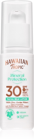 Hawaiian Tropic Milk Face Lotion Sun Lotion for Face SPF 30