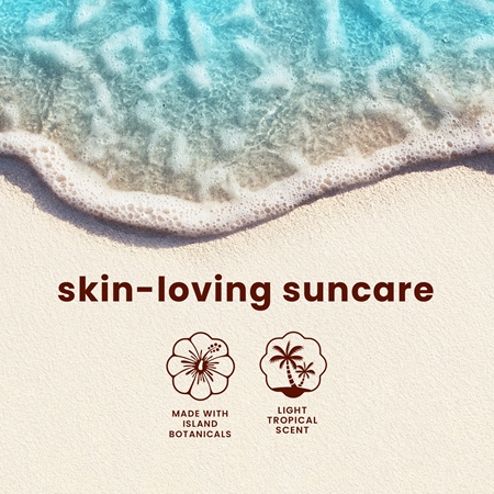 Hawaiian Tropic Milk Face Lotion opalovací mléko na obličej SPF 30