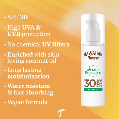 Hawaiian Tropic Mineral Sun Milk ochronne mleczko do opalania SPF 30