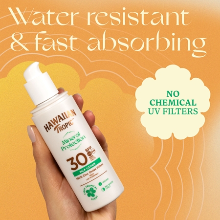 Hawaiian Tropic Mineral Sun Milk ochronne mleczko do opalania SPF 30
