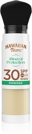 Hawaiian Tropic Mineral Protection wodoodporny puder ochronny do opalania SPF 30