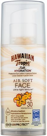 Hawaiian Tropic Silk Hydration Air Soft creme facial protetor SPF 30