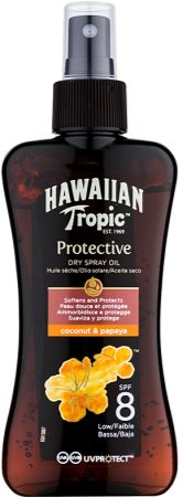 Hawaiian Tropic Protective huile solaire en spray SPF 8