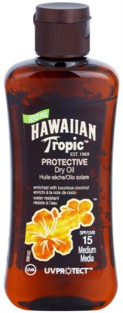 Hawaiian Tropic Protective suchý olej na opalování SPF 15