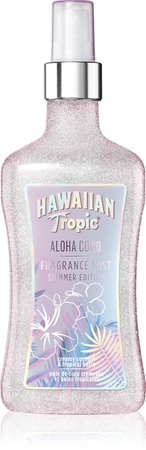 Hawaiian Tropic Perfumes Aloha Coco Shimmer Body Spray with glitter for women