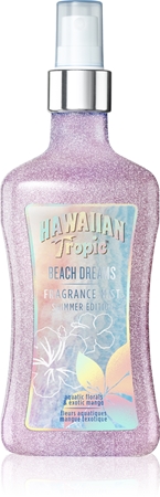 Hawaiian Tropic Perfumes Beach Dreams Shimmer Body Spray with glitter for women