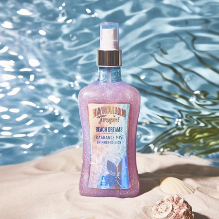 Hawaiian Tropic Perfumes Beach Dreams Shimmer Body Spray with glitter for women