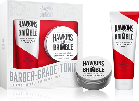 Hawkins & Brimble Natural Grooming Elemi & Ginseng kozmetická sada II. pre mužov