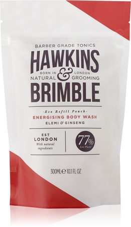 Hawkins & Brimble Energising Body Wash Eco Refill Pouch gel za umivanje nadomestno polnilo