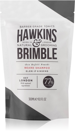 Hawkins & Brimble Beard Shampoo Eco Refill Pouch Baardshampoo Navulling