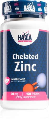 HAYA LABS Chelated Zinc 30 mg podpora imunity