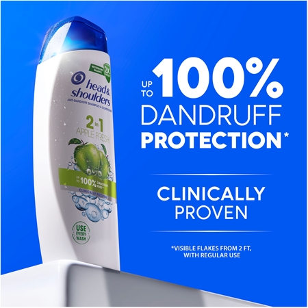 Head & Shoulders Apple Fresh Schampo mot mjäll 2-i-1