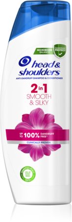 Head & Shoulders Smooth & Silky Shampoo gegen Schuppen 2 in 1