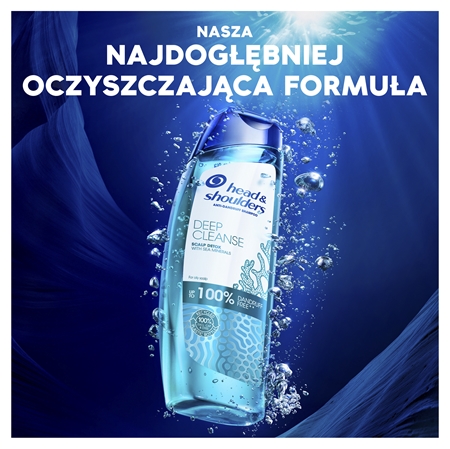 Head & Shoulders Deep Cleanse Scalp Detox szampon przeciwłupieżowy