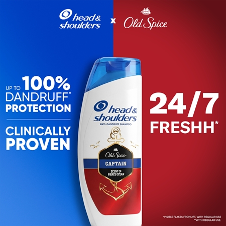 Head & Shoulders Old Spice Captain anti-dandruff shampoo