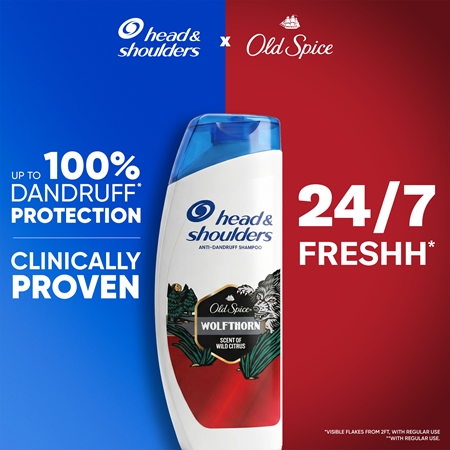 Head & Shoulders Old Spice Wolfthorn anti-dandruff shampoo