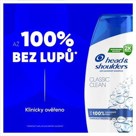 Head & Shoulders Classic Clean šampon proti lupům