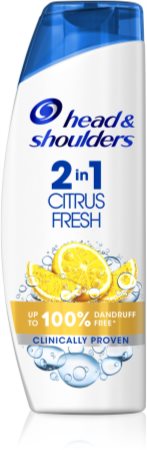 Head & Shoulders Citrus Fresh 2v1 shampoo per capelli grassi