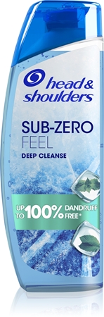 Head & Shoulders Deep Cleanse Sub Zero Feel ενυδατικό σαμπουάν κατά της πιτυρίδας