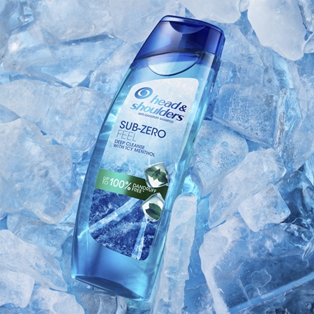 Head & Shoulders Deep Cleanse Sub Zero Feel ενυδατικό σαμπουάν κατά της πιτυρίδας