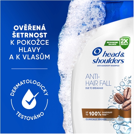 Head & Shoulders Anti Hair Fall šampon proti lupům s kofeinem