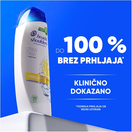 Head & Shoulders Citrus Fresh šampon proti prhljaju