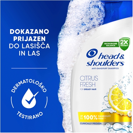 Head & Shoulders Citrus Fresh šampon proti prhljaju