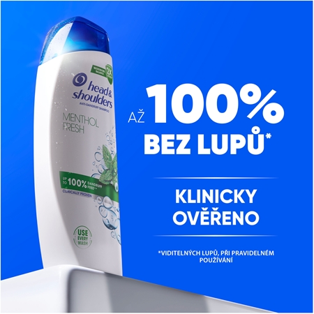 Head & Shoulders Menthol Fresh šampon proti lupům