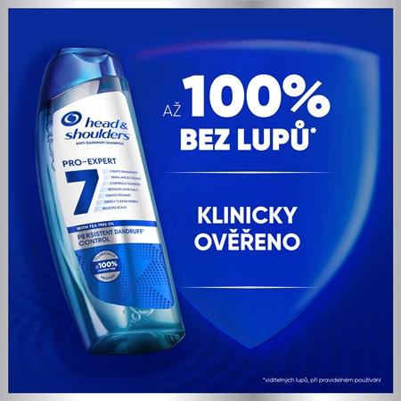 Head & Shoulders Pro-Expert 7 Anti-Dandruff šampon proti lupům