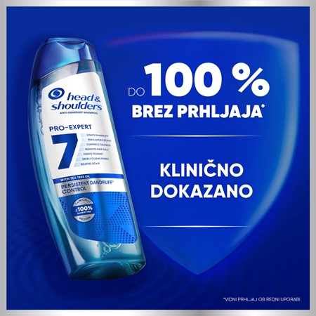Head & Shoulders Pro-Expert 7 Anti-Dandruff šampon proti prhljaju