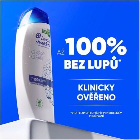Head & Shoulders Classic Clean šampon proti lupům