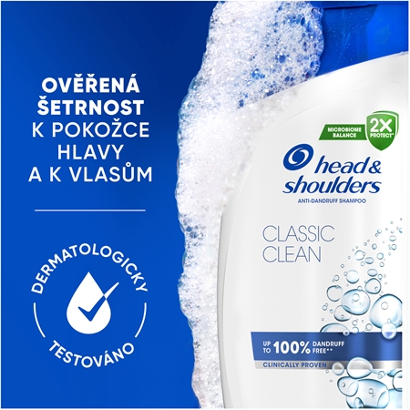 Head & Shoulders Classic Clean šampon proti lupům