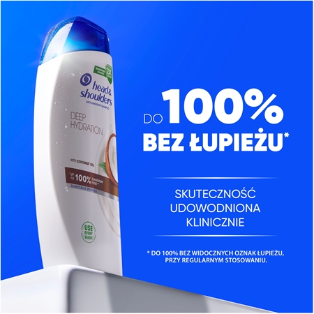 Head & Shoulders Deep Hydration Coconut szampon przeciwłupieżowy