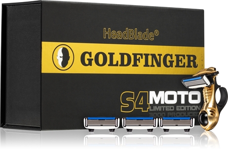 HeadBlade S4 Moto maquinilla de afeitar + cabezal de recambio