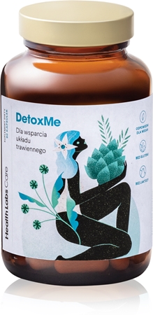Health Labs Care DetoxMe kapsułki na poprawę czynności wątroby