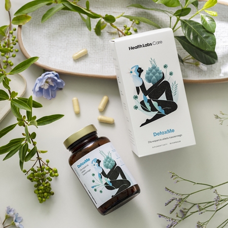 Health Labs Care DetoxMe kapsułki na poprawę czynności wątroby